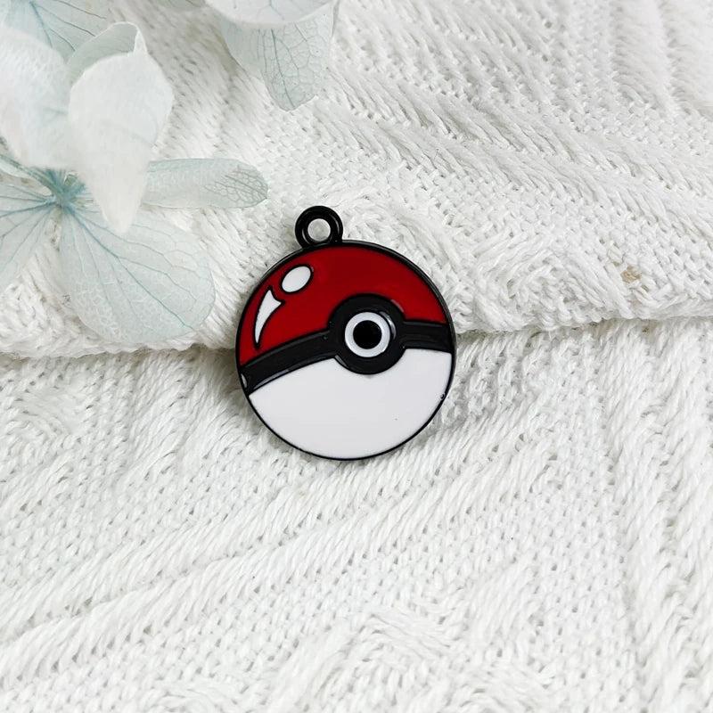 10pcs Cartoon Anime Earring Pendant DIY Keychain Bracelet Alloy Jewelry Charms