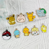 10pcs Cartoon Anime Earring Pendant DIY Keychain Bracelet Alloy Jewelry Charms