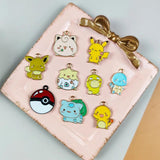 10pcs Cartoon Anime Earring Pendant DIY Keychain Bracelet Alloy Jewelry Charms