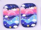 12pcs Good Views Scenery Acrylic Charms for DIY Jewelry Making