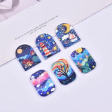 12pcs Good Views Scenery Acrylic Charms for DIY Jewelry Making