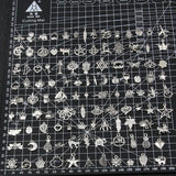 100Pcs 100 Style Mix Charms Pendants DIY Jewelry Making Necklace Accessaries