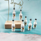 10Pcs Resin 3D Coconut Tree Charms for DIY Jewelry Making
