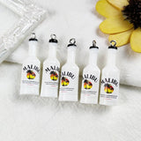10Pcs Resin 3D Coconut Tree Charms for DIY Jewelry Making