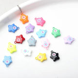 10pcs Alloy Cartoon Stars Shape Charms Pendant Earring Necklace Bracelet DIY