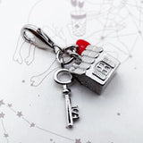 Love House Charm Romantic 925 Sterling Silver Sweet Pendant