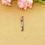 8pcs Ghost Charms Acrylic Halloween Pendant Bulk