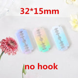 20Pcs Razor Blade Charms for Earrings Pendant DIY Jewelry Making