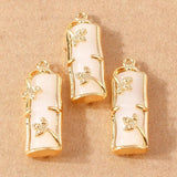 10pcs Gemstone Jade Animal Charms for DIY Jewelry Making