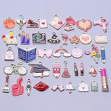 Colorful Enamel Charms for DIY Jewelry
