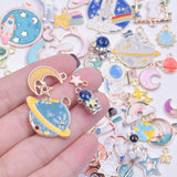 Colorful Enamel Charms for DIY Jewelry