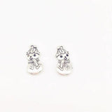 Christmas Snowman Charms for DIY Jewelry Making