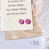 10 PCS Ceramic Heart Pendant Charms for Jewelry Making