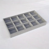 Velvet Jewelry Display Tray Organiser Storage Box