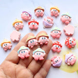 10pcs Mushroom Head Charm Emulational Pendant DIY Jewelry Craft