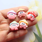10pcs Mushroom Head Charm Emulational Pendant DIY Jewelry Craft