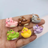 10pcs European Animals Resin Charms Pendant DIY Jewelry Making C1095