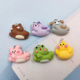 10pcs European Animals Resin Charms Pendant DIY Jewelry Making C1095