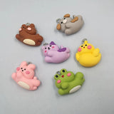 10pcs European Animals Resin Charms Pendant DIY Jewelry Making C1095