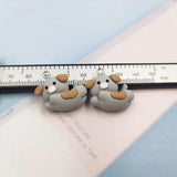 10pcs European Animals Resin Charms Pendant DIY Jewelry Making C1095