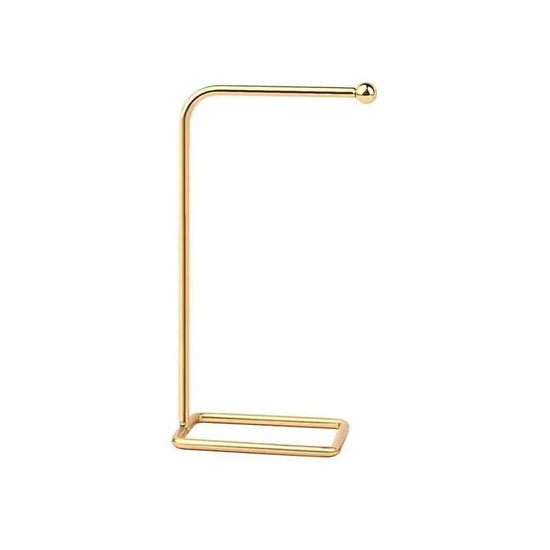 Metal Earring Display Stand Vintage Jewelry Shelf