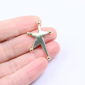 10pcs Rose Flower Spring Coin Zinc Alloy Necklace,Earring Bracelet Jewelry DIY