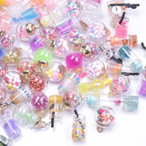 10pcs Mix Bottle Fruit Star Ball Charms for Jewelry Making DIY Earri