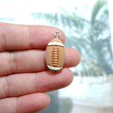 Sports Charms for DIY Jewelry Making - Basketball Football Table Tennis Rugby