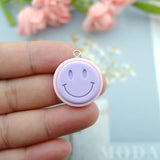 Smile Charms for Jewelry Making DIY Earring Bracelet Pendant Accessories