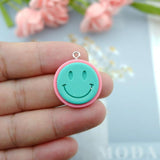 Smile Charms for Jewelry Making DIY Earring Bracelet Pendant Accessories