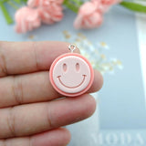 Smile Charms for Jewelry Making DIY Earring Bracelet Pendant Accessories