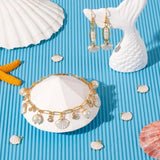 10pcs Enamel Scallop Shell Charms for DIY Bracelet Necklace Crafts, 13x13x2mm