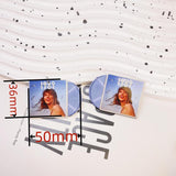 8pcs Double Sided Star Fan Charms for DIY Earrings Keychain Necklace