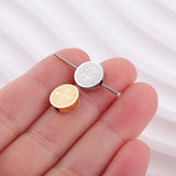 5pcs Stainless Steel Saint Benedict Bead Charm Pendant DIY Jesus Jewelry