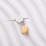 5pcs Stainless Steel Saint Benedict Bead Charm Pendant DIY Jesus Jewelry