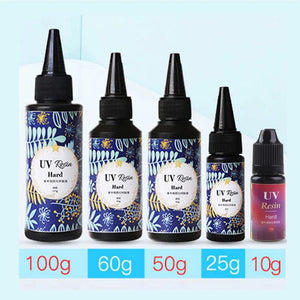 UV Resin Glue Clear Ultraviolet Curing DIY Jewelry Make Crafts Decor Tools