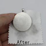 Soft Jewelry Cleaning Cloth Pack - Silver Platinum Glasses Watch Coins Cleaner