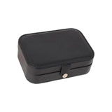 PU Leather Jewelry Storage Box Display Organizers Travel Jewellery Case