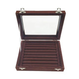 Velvet Jewelry Organizer Storage Tray Box Case