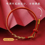 Dragon Red String Bracelet Chinese Zodiac Animal Birth Year Charm Bracelet
