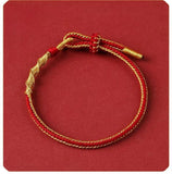 Dragon Red String Bracelet Chinese Zodiac Animal Birth Year Charm Bracelet