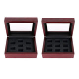 Wooden Jewelry Gift Collection Box Display Showcase