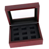 Wooden Jewelry Gift Collection Box Display Showcase