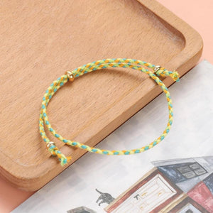 10Pcs Friendship Bracelet Colorful Tassel Rope Bracelets Lucky Charm Jewelry