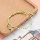 10Pcs Friendship Bracelet Colorful Tassel Rope Bracelets Lucky Charm Jewelry
