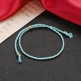 10Pcs Friendship Bracelet Colorful Tassel Rope Bracelets Lucky Charm Jewelry