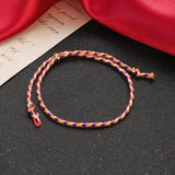 10Pcs Friendship Bracelet Colorful Tassel Rope Bracelets Lucky Charm Jewelry