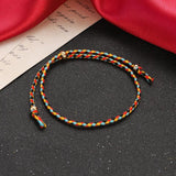 10Pcs Friendship Bracelet Colorful Tassel Rope Bracelets Lucky Charm Jewelry