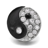 6pcs Taiji Metal Snaps For Bracelet Jewelry