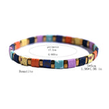 Hematite Tila Beads Bracelet for Women